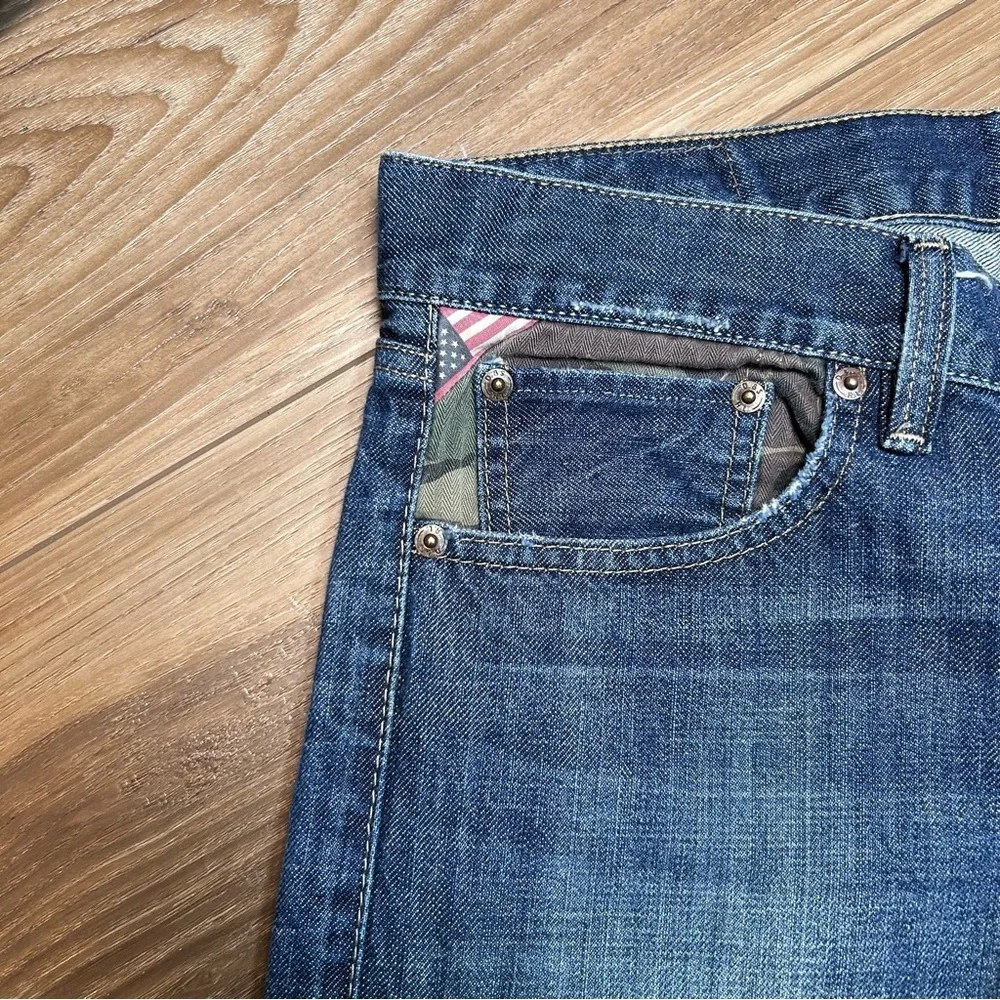 Denim Supply Ralph Lauren men’s slim jeans size 32x32 camouflage American flag